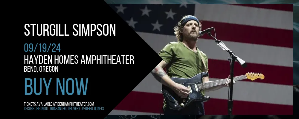 Sturgill Simpson at Hayden Homes Amphitheater